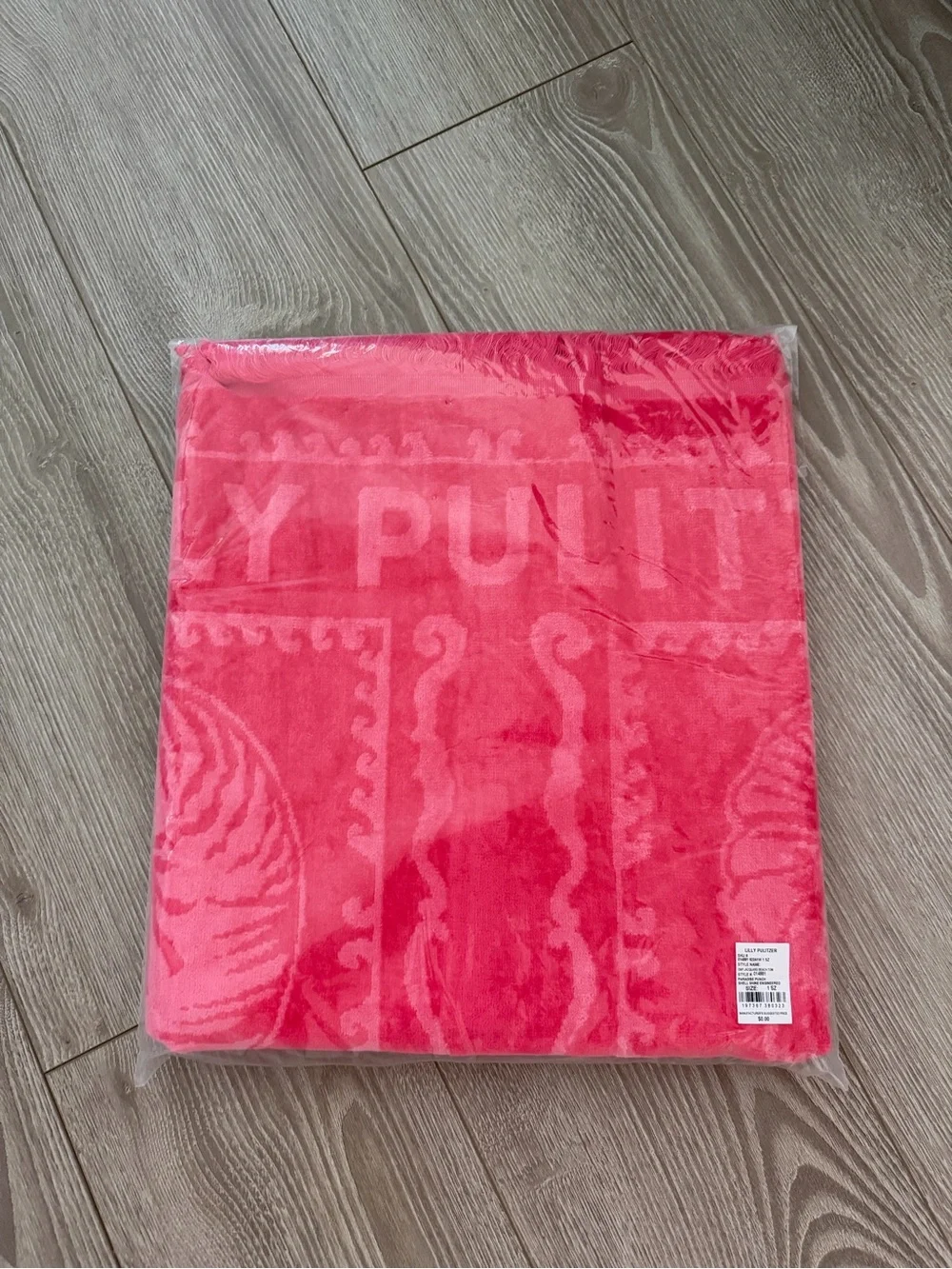 Lilly Pulitzer Beach Towel Paradise Punch Tropical Vacay Pool Lounge Preppy